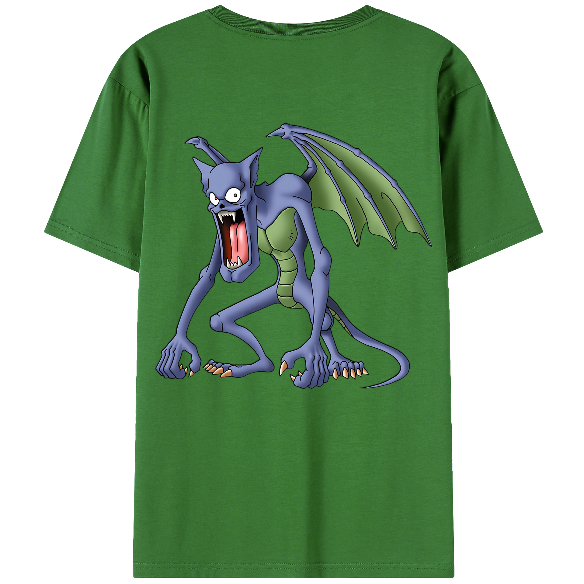（画像用） ドラゴンクエスト Doragon Kuesuto Dragon Quest レディース半袖Tシャツ(バックプリント)